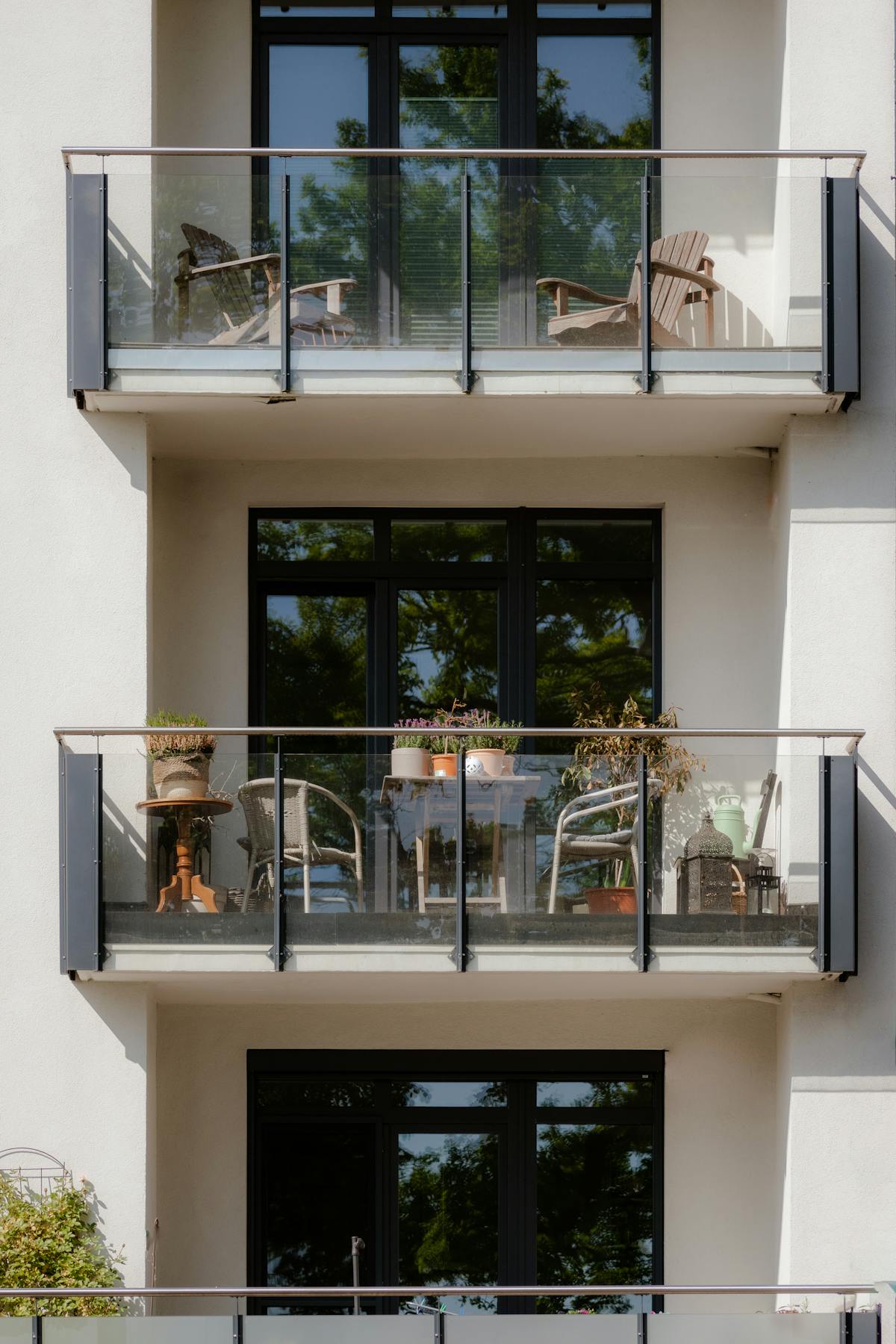 Guarda-corpos frameless em vidro temperado