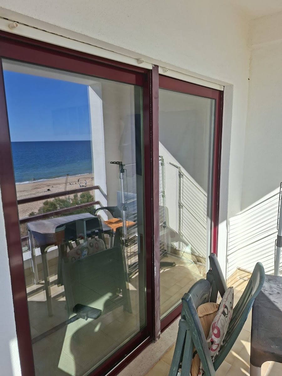 Porta de varanda Bordéus em apartamento